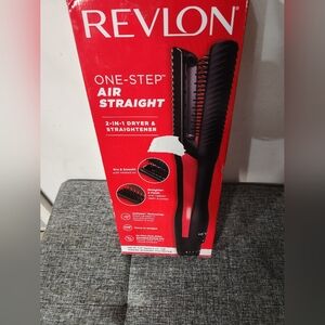 New Revlon One-Step Air Straight 2-in-1 Dryer & Flat Iron - Straightening Dryer